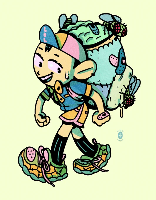 off they go! 