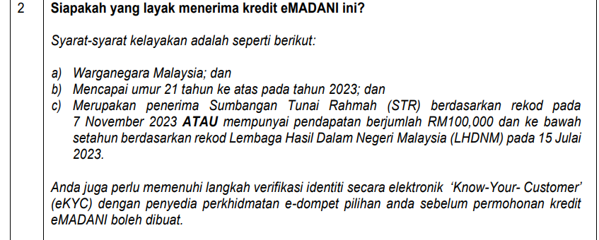 ThIsIs_Zharif's tweet photo. Dua syarat emadani bagi aku ketat sangat. Iaitu penerima STR &amp; rekod dalam LHDN. Kalau tak daftar dalam database STR &amp; tak buat efilling LHDN, semua tak dapat. Kebanyakan orang gaji bawah RM3,800 tak buat efilling LHDN. Umur 21 - 25 tahun tak buat efiling dan mungkin tak tahu STR https://t.co/Wfwxsai98c