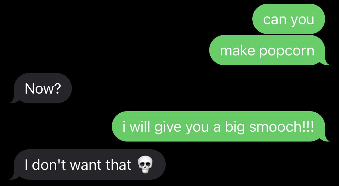heidonious's tweet photo. random text messages with different people i’ve had and think i should share for no reason https://t.co/Qhyj8nqVTQ