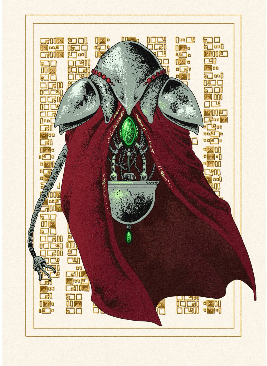 hargraf's tweet photo. 📌https://t.co/0TbbnrkEeo
https://t.co/r0u2JROVWP
hargraf @ b*sk*y

SFF/horror illustrator with a crunchy, ornate sensibility; I'd love to design your weird objects and creatures, illustrate the cover of your novel or album, or anything else you want to throw at me. https://t.co/E9fmvxhVDe