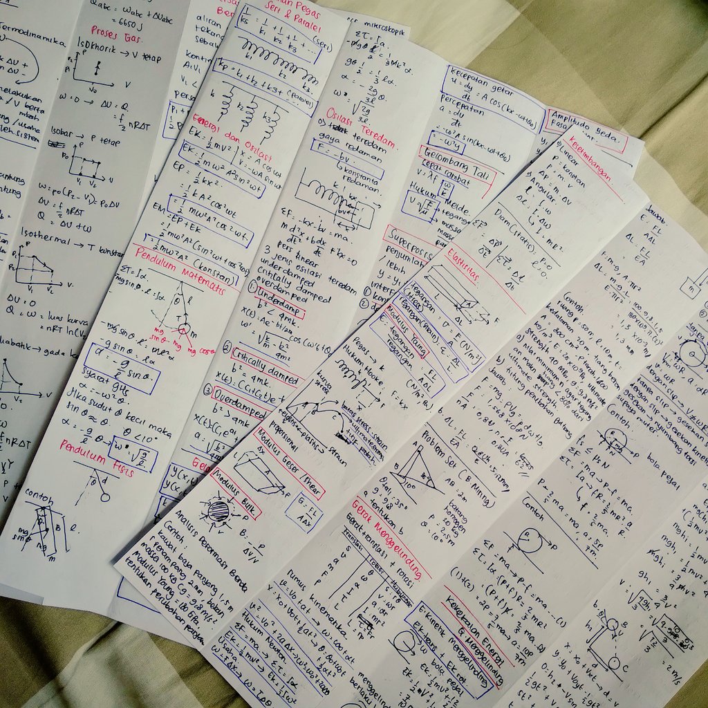 TERIMA KASIH YA ALLAH… aku terlahir SAINTEK… saintek MENGALIR dalam darahku… di masa UAS seperti ini hanya bisa mendoakan DIRIKU SENDIRI… agar bisa memgerjakan soal dengan RUMUS RUMUS INI… daripada MEMBUAT RUMUS SENDIRI…