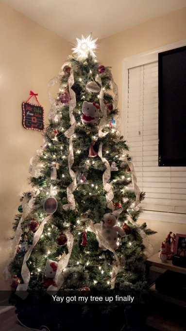 I finally got my Xmas tree up https://t.co/BFLimgwyZz