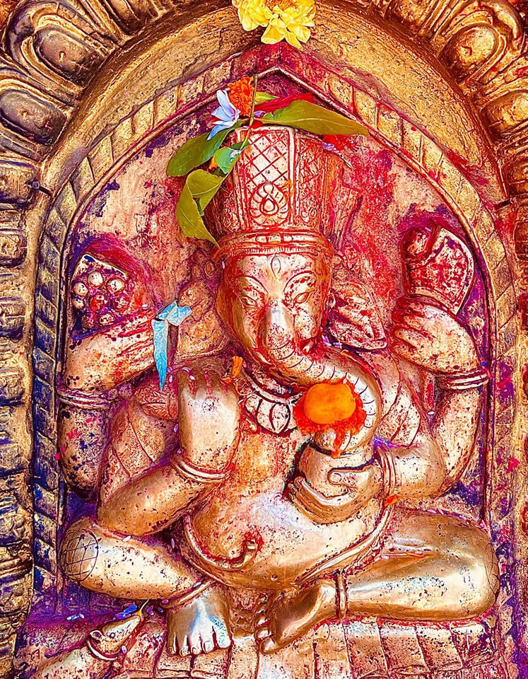 RONBupdates's tweet photo. श्री गणेशाय नम: Tuesday Morning &amp; statue of Lord Ganesh at Morang. ❤️🙏 

Pic. @_sau.gat_ https://t.co/i6qjubSBCm
