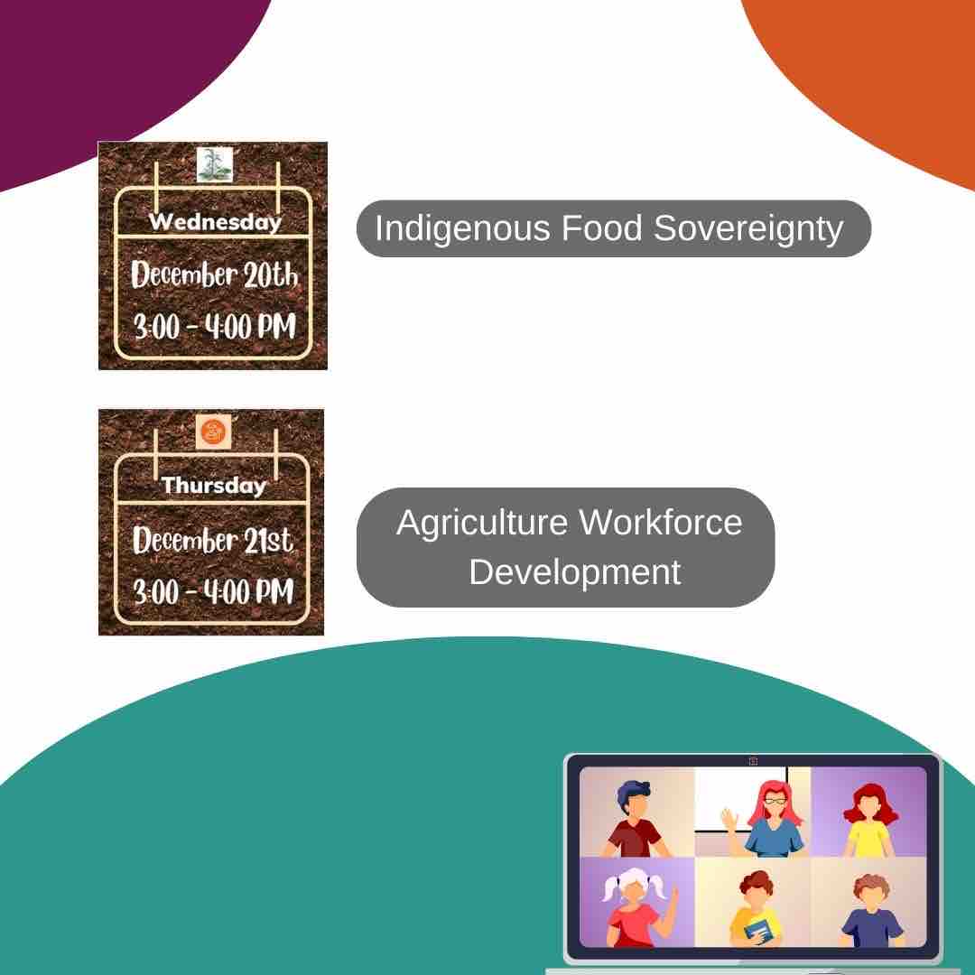 PinnaclePrevent's tweet image. Join Arizona Food System Network workgroup for their final meetings of 2023! AZFSN workgroups are used to carry out and track the progress of the four priorities included in the food action plan.

Visit azfsn.org to register.