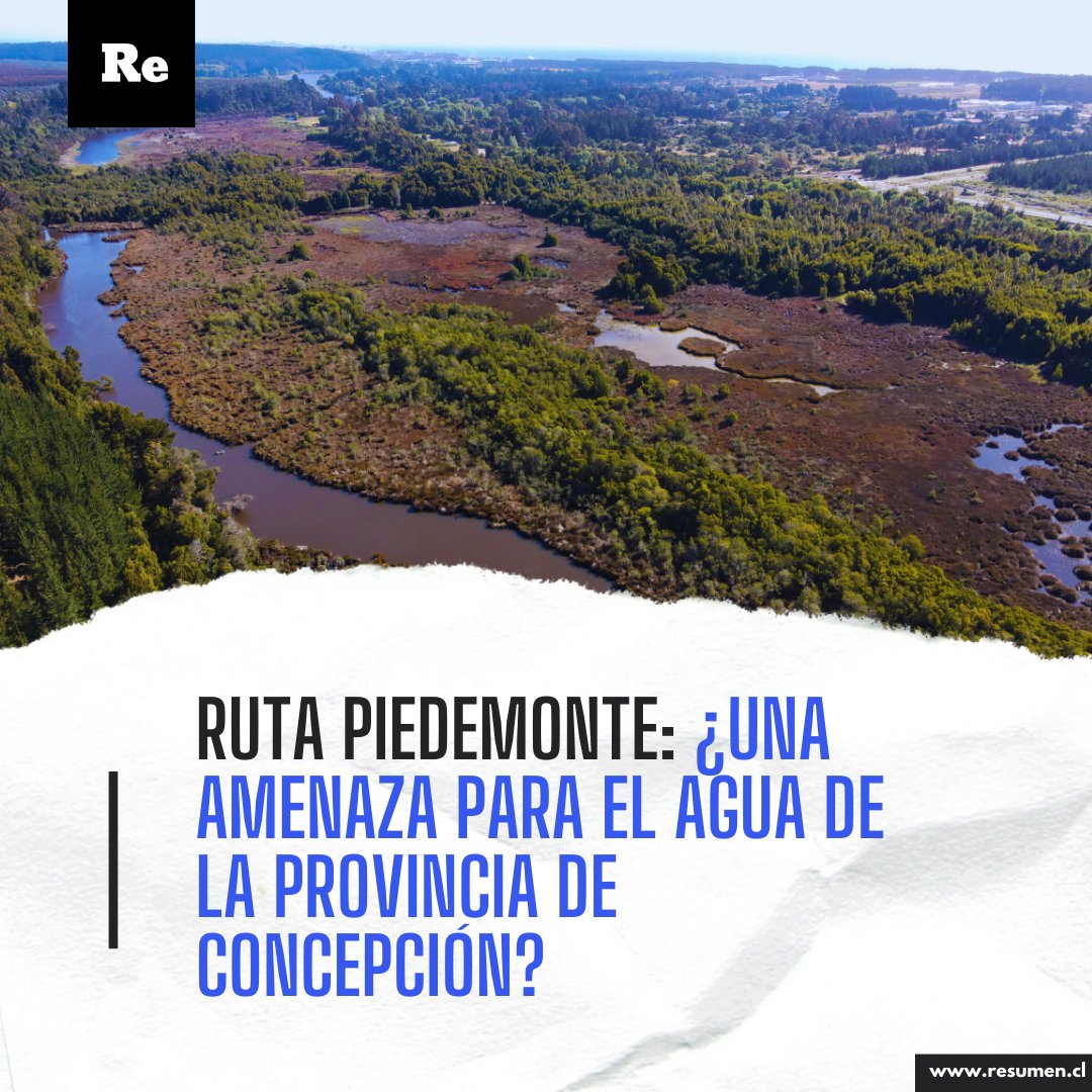 rsumen's tweet photo. En alerta se encuentran organizaciones socioambientales ante la inminente licitación del proyecto Ruta #PiedeMonte, obra vial que afectaría humedales y cursos de agua, entre las comunas de Coronel y San Pedro de la Paz, por la cordillera de Nahuelbuta
https://t.co/a7MpE4HMT1 https://t.co/5GeP2tjn2j