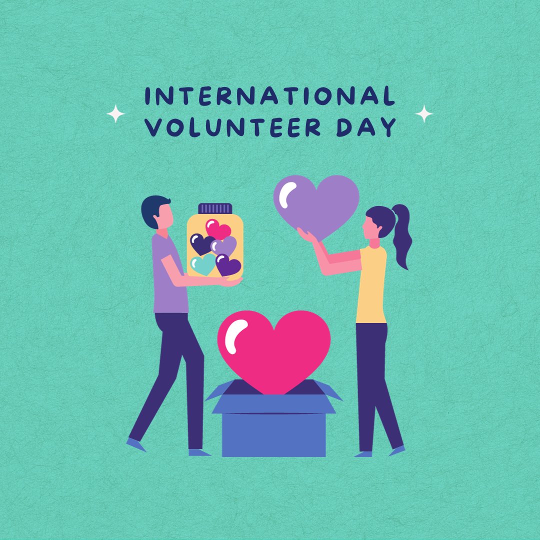 CodeNationCrew's tweet image. Happy International Volunteer Day! 😍
Shout out to all the volunteers out there who work tirelessly to support inspiring causes... we're lucky that we get to work with so many of you, day in and day out!
#InternationalVolunteerDay #CommunityOrganising #volunteering #Progressive