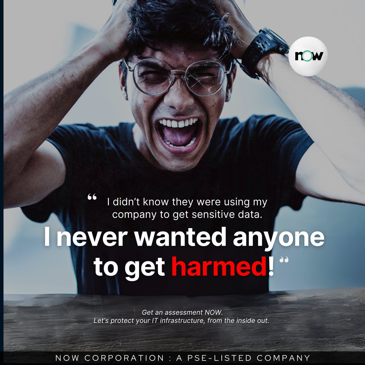 NOWCORPORATION's tweet photo. Prevent data breaches and protect your employees, clients, and stakeholders. 

Get an assessment now with NOW. Message us to know more.

#TrustedNetworkInitiative #NOWCorp #NOW https://t.co/v5LZlxqB4H