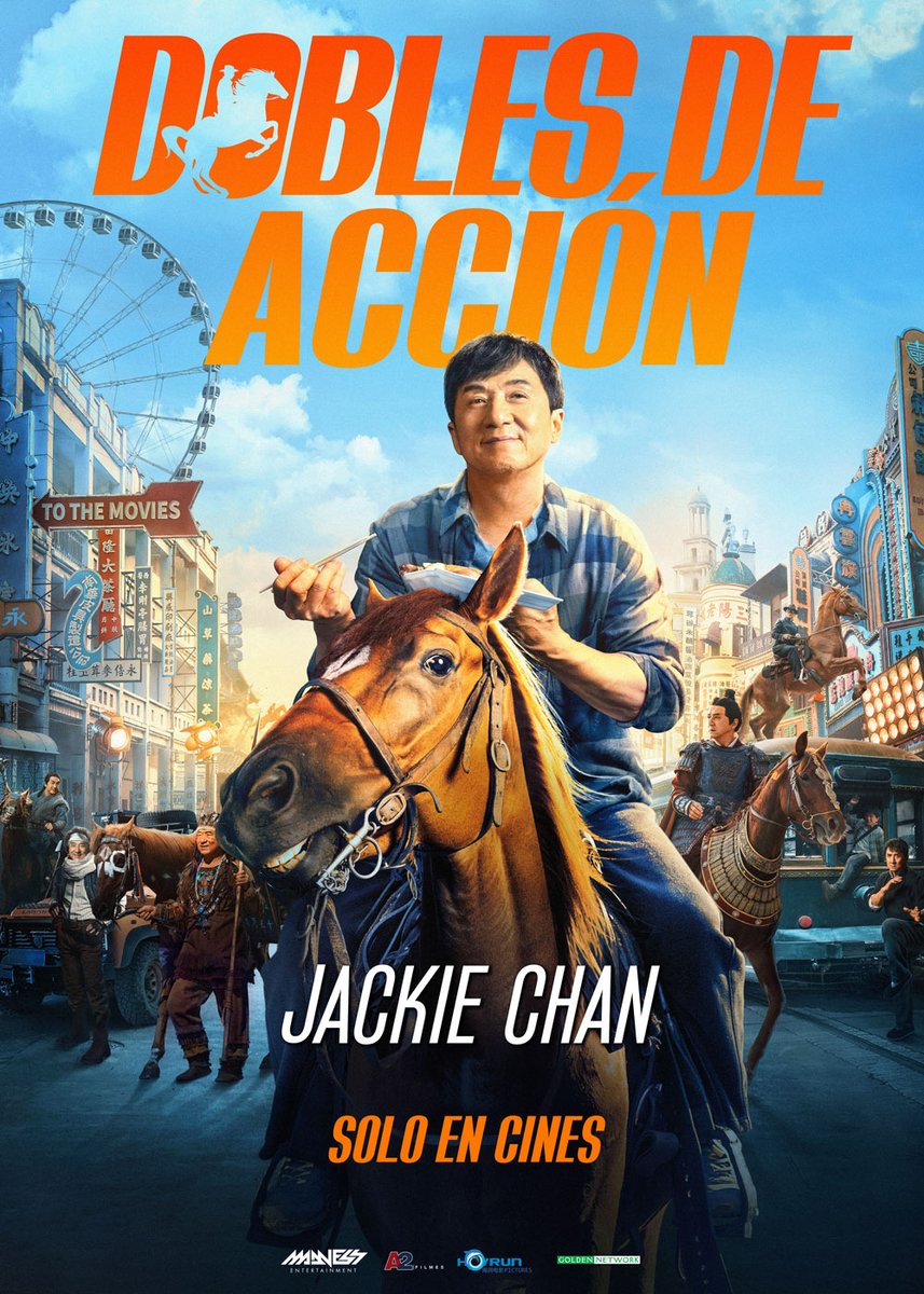 Madness_Ent_MX's tweet photo. Esta es la película que todo fan de #jackiechan debe ver, una verdadera carta de amor a la industria del cine.
Dobles de acción #proximamente https://t.co/wjpgYcmYou
