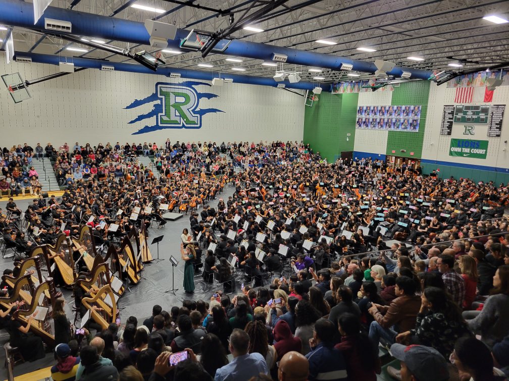 It’s always exciting to see the future of <a href="/reedyorch/">Reedy Orchestra</a> when our feeder middle schools come hang out and play with our Lions! #RHSRoar #takeprideinthepride