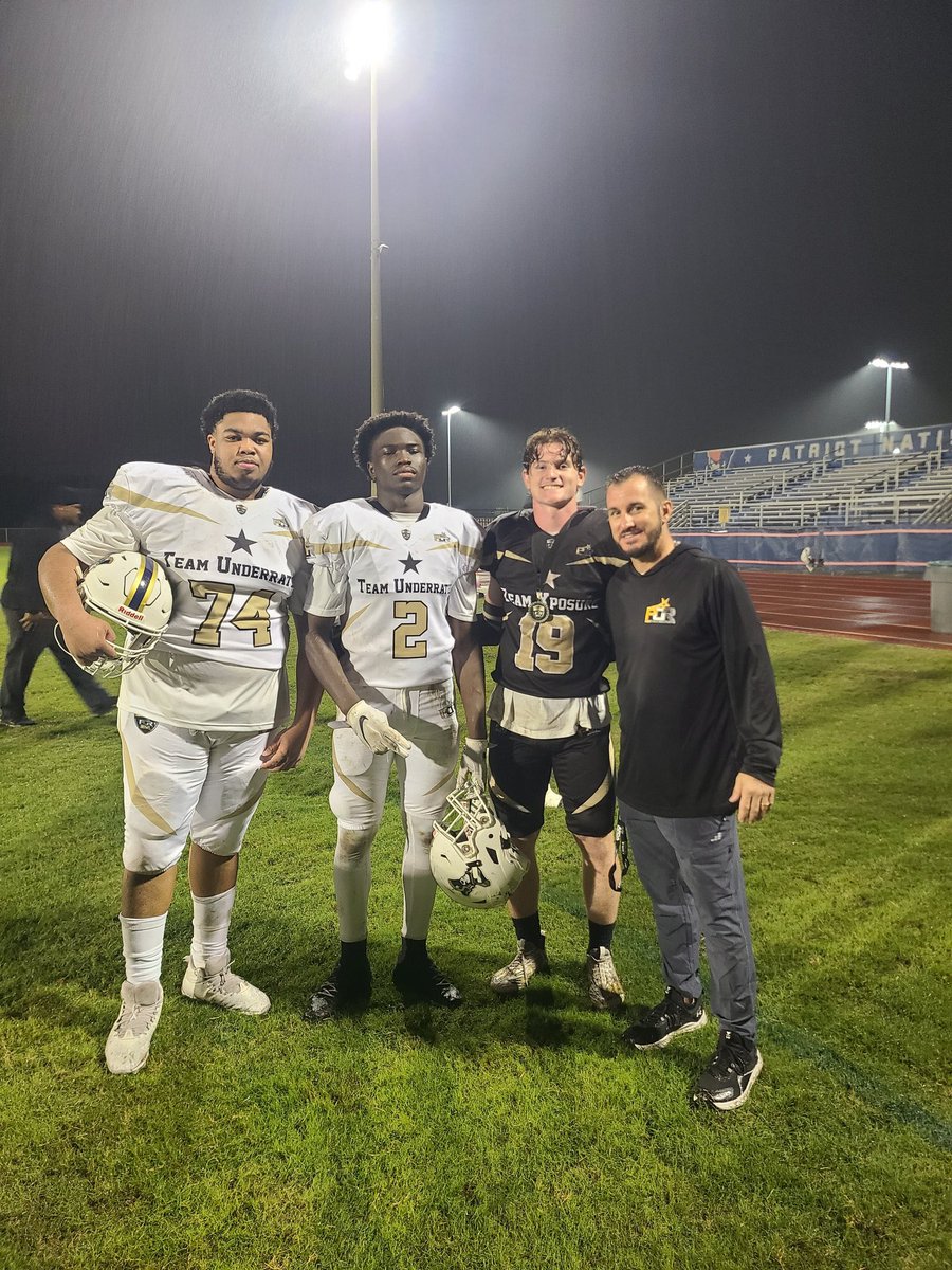 nappo1eon's tweet photo. Had a great time in Orlando with my coach and teammates and caught a Interception at the All Star Post Grad Recruits Game @CoachMosesAD @CoachDerrickW  @PostGradRecruit @RiverCityPrepFB https://t.co/MhBa1K1mE4