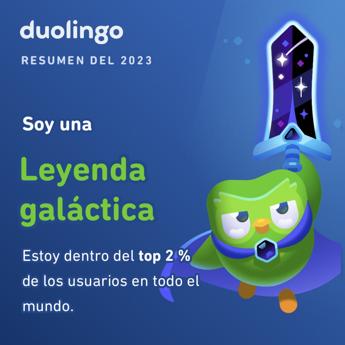 GregoriRichard2's tweet photo. ¡Soy una leyenda galáctica! ¿Qué tipo de usuario de Duolingo son ustedes? #Duolingo365 https://t.co/7pZaLM8iwX