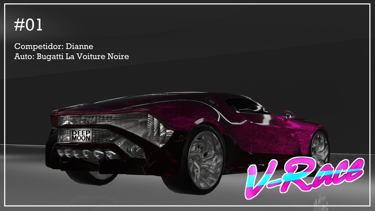 AkemiUzuzu's tweet photo. La V-race se aproxima así que iré revelando los autos de cada competidor hasta el día del estreno!
Comenzando por el competidor número 1, Dianne!
#VRace #TheHail2UShow https://t.co/mKCDF37Cma