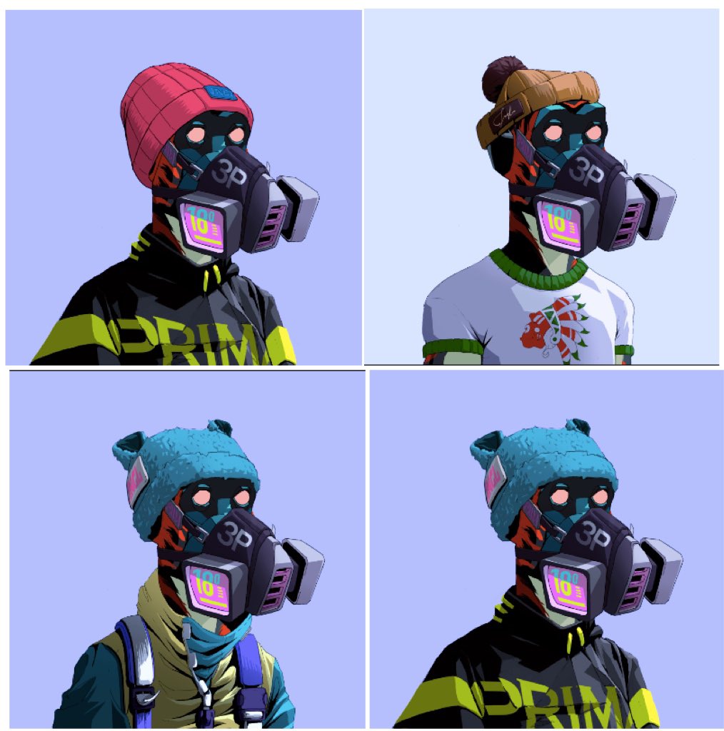 This me                         This also me

This also me                This also me

Same NFT dozens of styles all updated on the blockchain through the Primates Lab.  <a href="/Primatesnft/">Primates🌿</a>