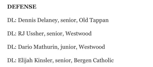 KinslerElijah's tweet photo. Honored to be named 1st team All State, All County, All Division! @jaquim_kinsler @voicemorgantown @FanRecruitWVU @CoachJaxDL #takemehome https://t.co/kZckciMoNN
