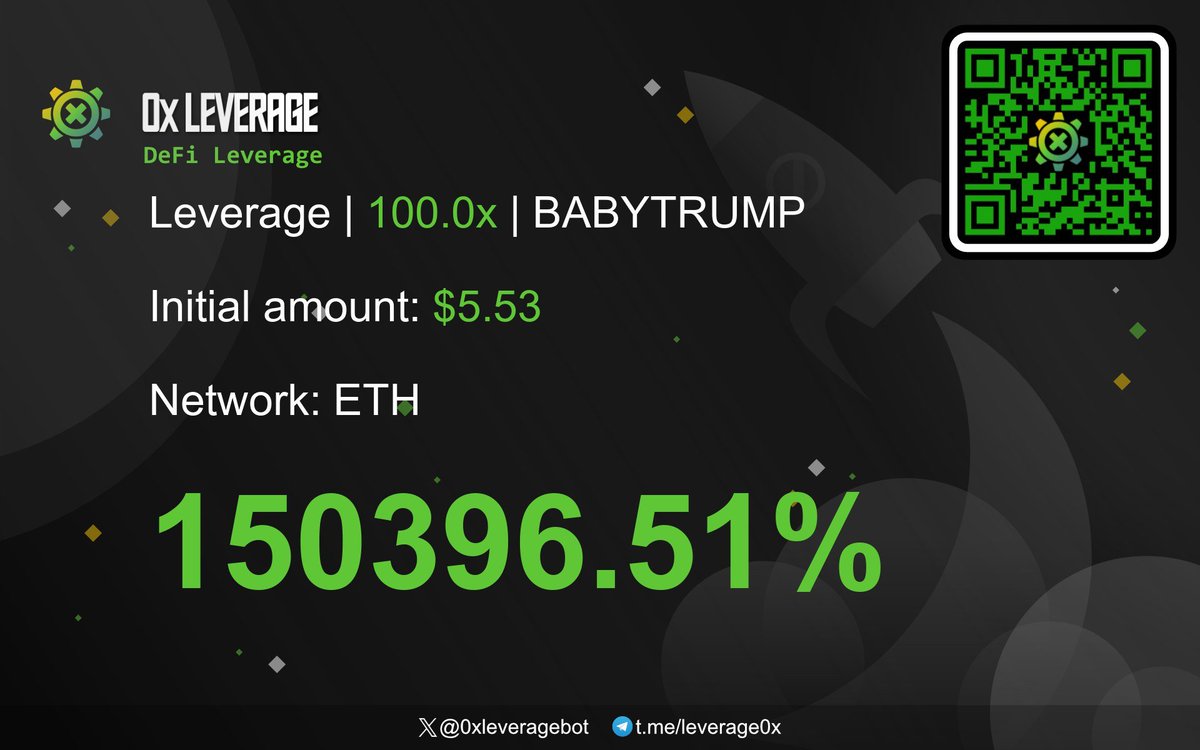 #0xL

$5 to $8310 

The power of leverage