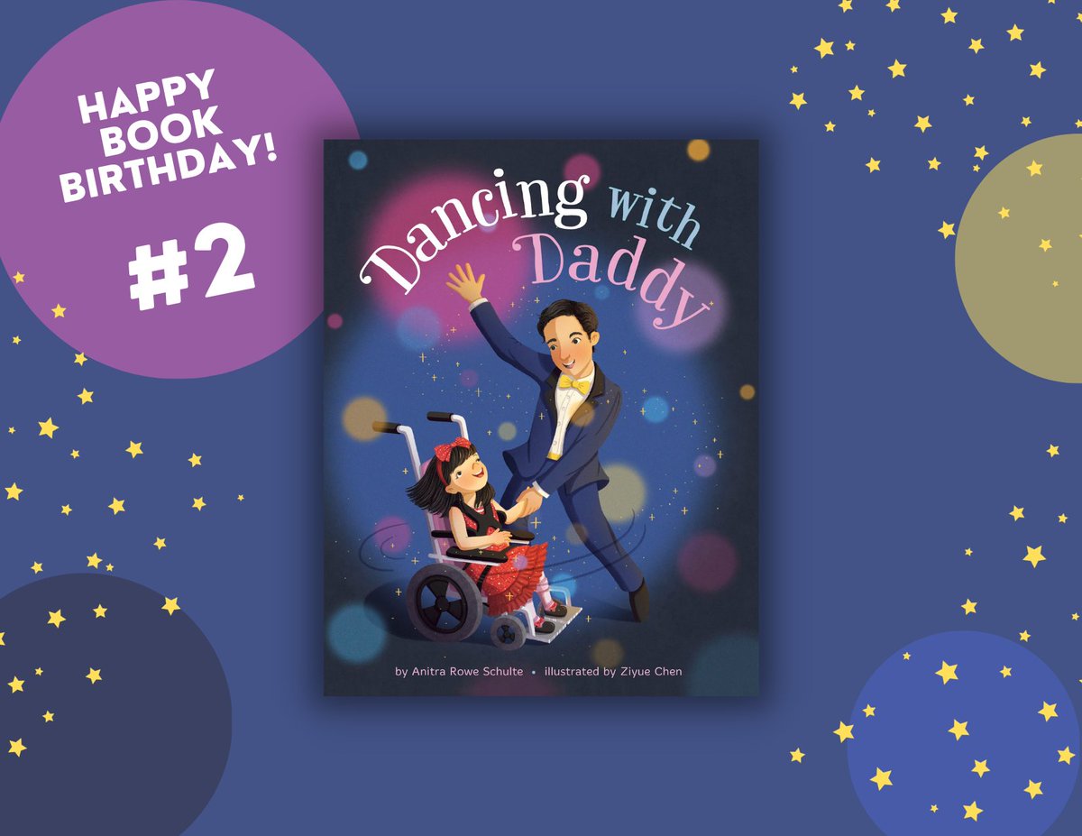 It's a book birthday #giveaway! This month, DANCING WITH DADDY - words by me, illustrated by @zzzyuair - turns 2 years old ✨ To celebrate, I'm giving away two signed copies! To enter: Follow + RT or QT by EOD 12/31 (US only). Good luck! #bookgiveaway @KelseySkea @MetamorphLitAg