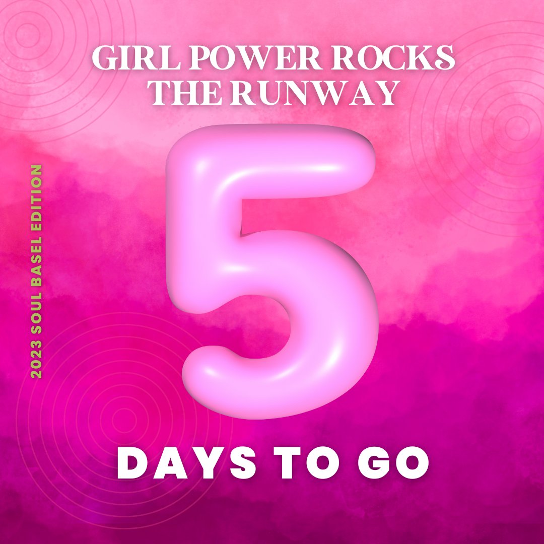 Only 5 days left until the fashion extravaganza of the year! 🌟 Get ready for 'Girl Power Rocks The Runway' and join us in celebrating the beauty, confidence, and love within every girl. Don't miss out – grab your tickets today! girlpowerrocks.org/rockstherunway ✨ #GirlPowerRunway