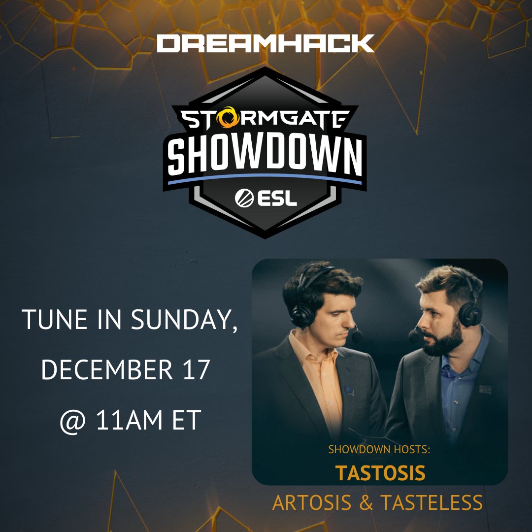 ESL Stormgate Showdown at DreamHack Atlanta 