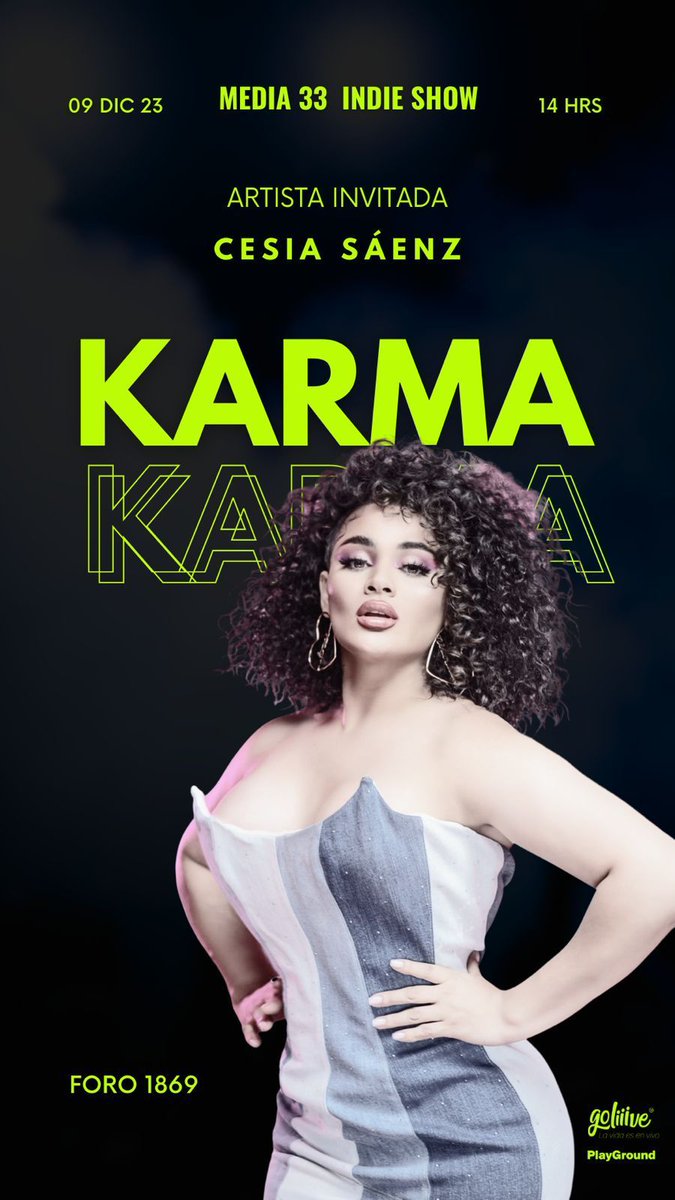 Leoncitos no pueden perderse KARMA concierto de <a href="/SoyNelsonC/">Nelson Carreras Oficial</a> y <a href="/JoaquinBondoni/">Joaquin Bondoni</a> donde estará de invitada cantando y deleitándonos con su bella voz nuestra leona <a href="/CesiaSaenzOfic/">Cesia Sáenz Oficial 🦁</a> este 9 de Diciembre en punto de las 14hrs en el foro 1869
Si no has ido por tus boletas que esperas??!!
