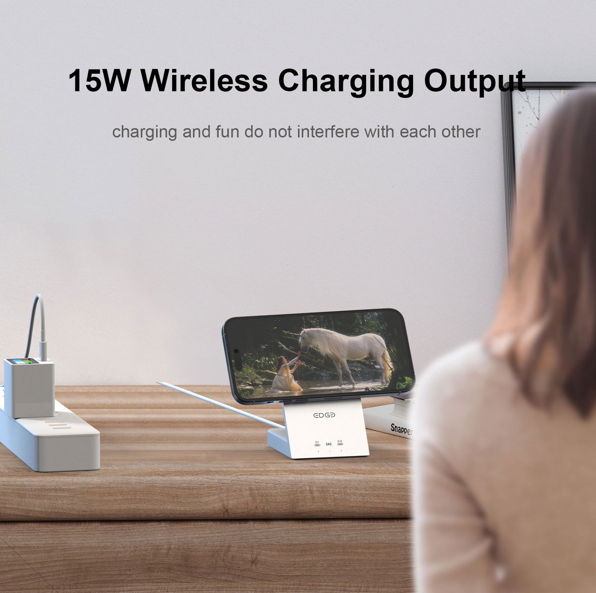 LimetaSuzhou's tweet photo. Introducing the Limeta 3-in-1 Wireless Charger Stand: Power Up Your Devices in Style!  #LimetaWirelessCharger #EfficientCharging #Charging https://t.co/EZTB2f4KeX