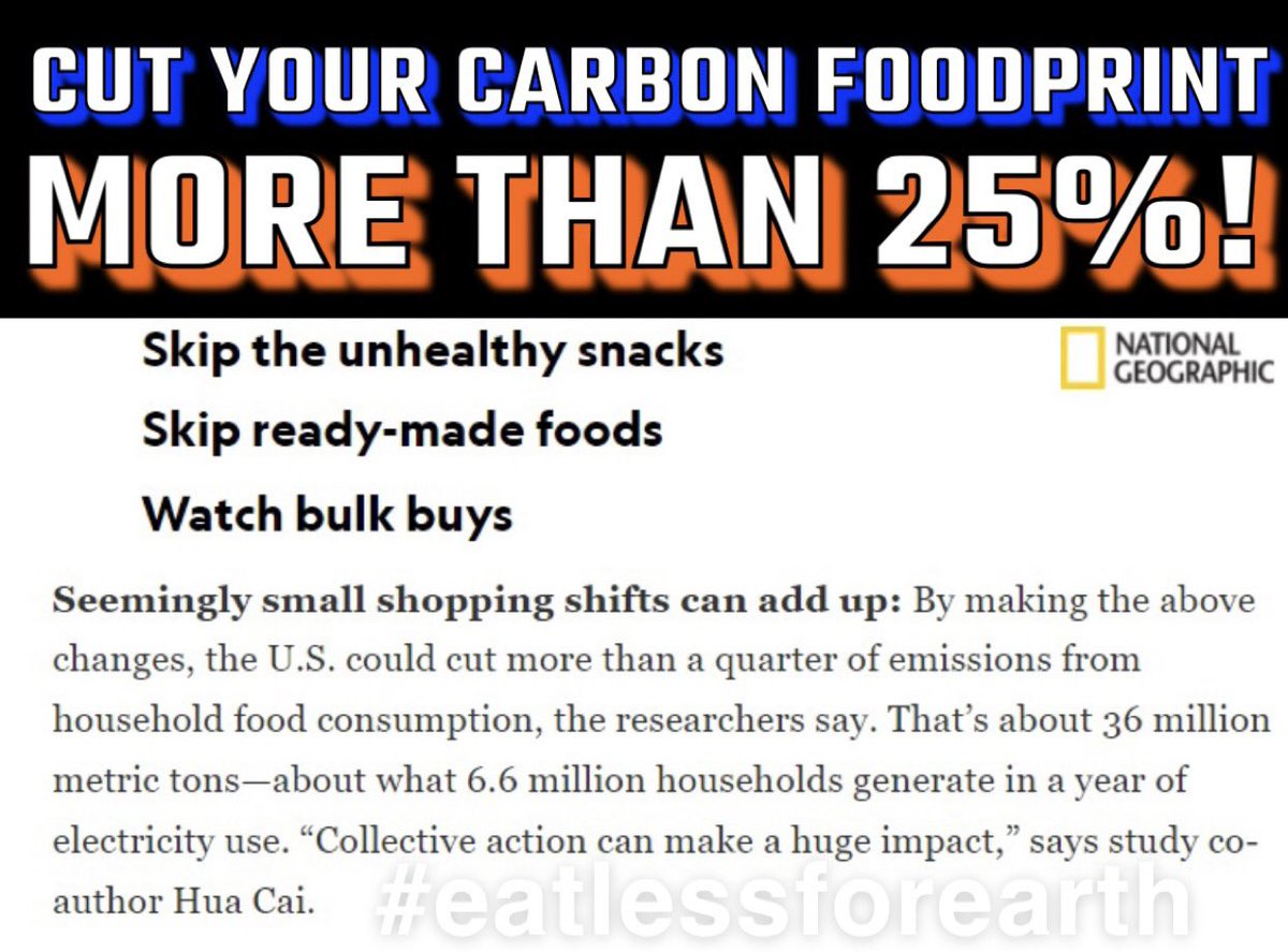 grannie_talk's tweet photo. Over 1/3 of human generated greenhouse gasses come from our food system. We can cut it by 30%! Just by eating less.

#eatlessforearth #ClimateAction #ClimateCrisis https://t.co/W6GSoeYpVB