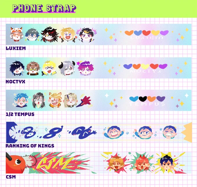 Some niji and holo goodies ON SALE that I have on my st0re rn!!   opens until Dec 5 23:59PST  #NIJISANJI #HoloTEMPUS #Noctyx #Luxiem #Lazulight #Obsydia #Ethyria