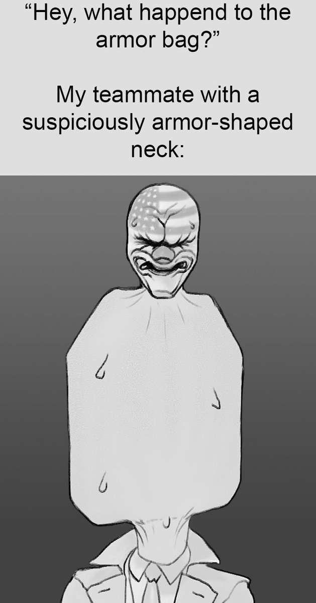 "Armor up" nerf is hitting me hard gamers
<a href="/PAYDAYGame/">PAYDAY 3</a>
