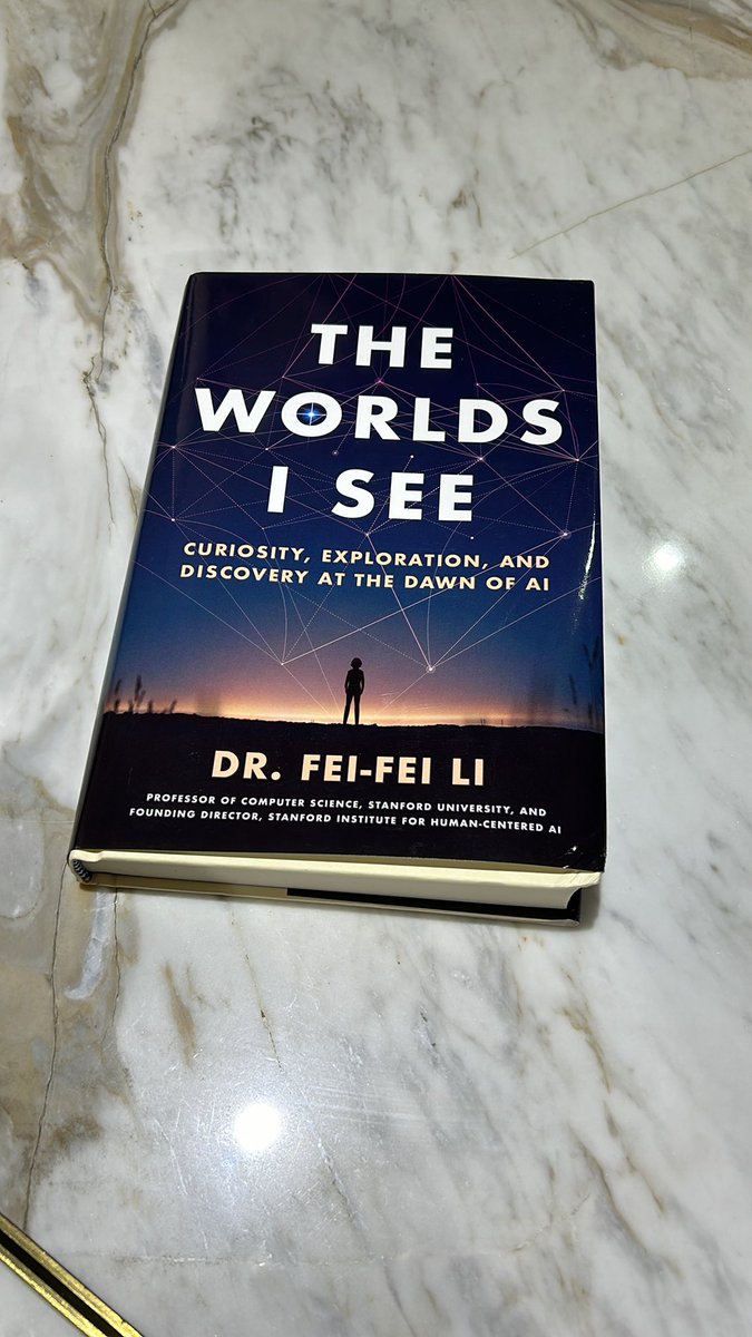 So excited about reading <a href="/drfeifei/">Fei-Fei Li</a> ‘s book! #AI #Humanity #science #QuantumComputing #Governance