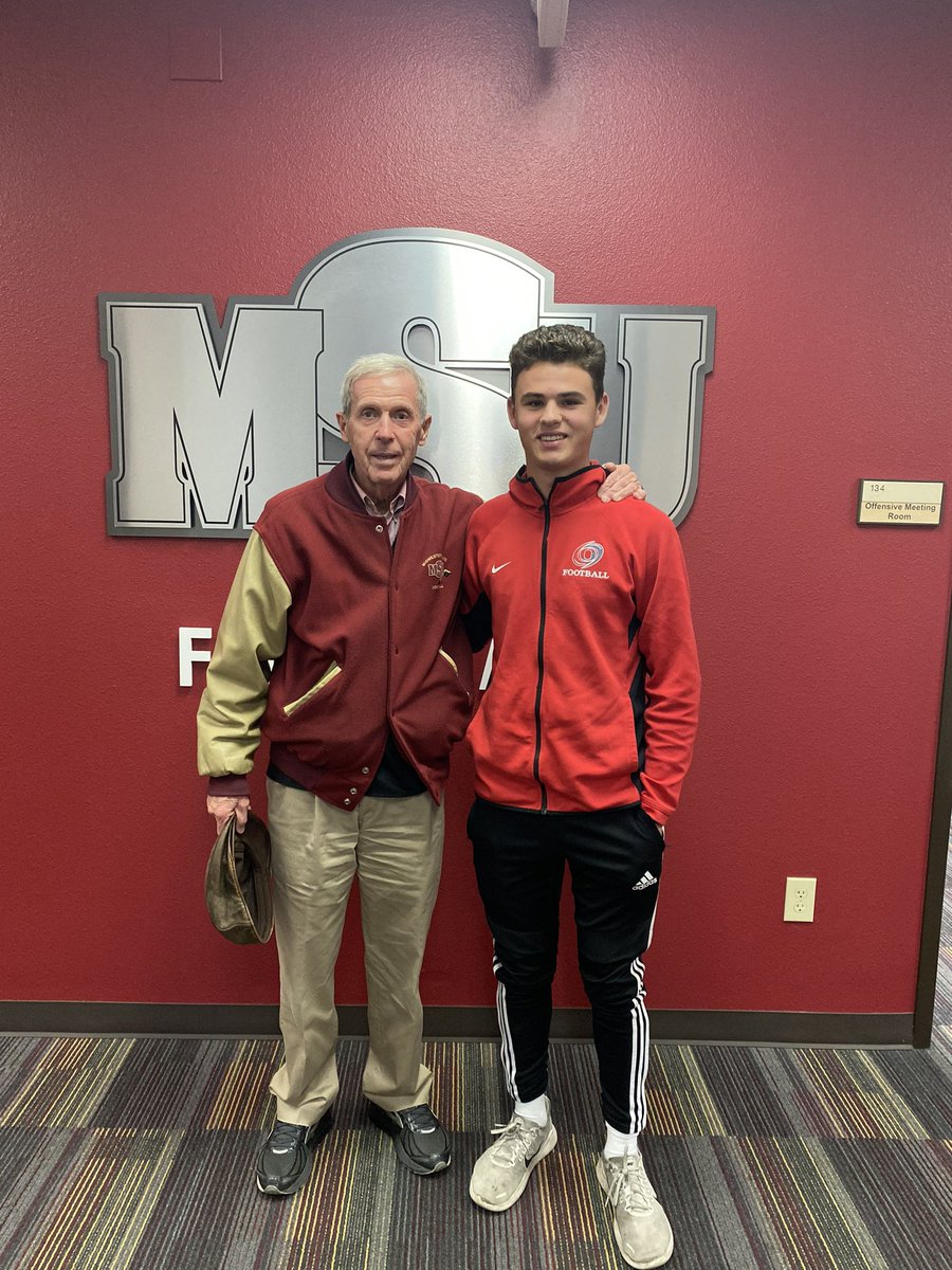 NathanGamette's tweet photo. Had a great time visiting Midwestern State University! Loved touring the beautiful facilities and campus with Coach Maskill! https://t.co/A0NyXIcORf