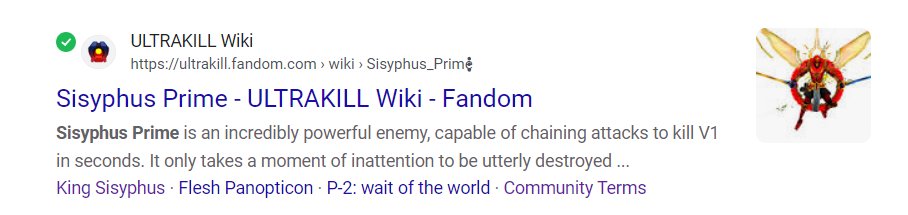 Sisyphus Prime, ULTRAKILL Wiki