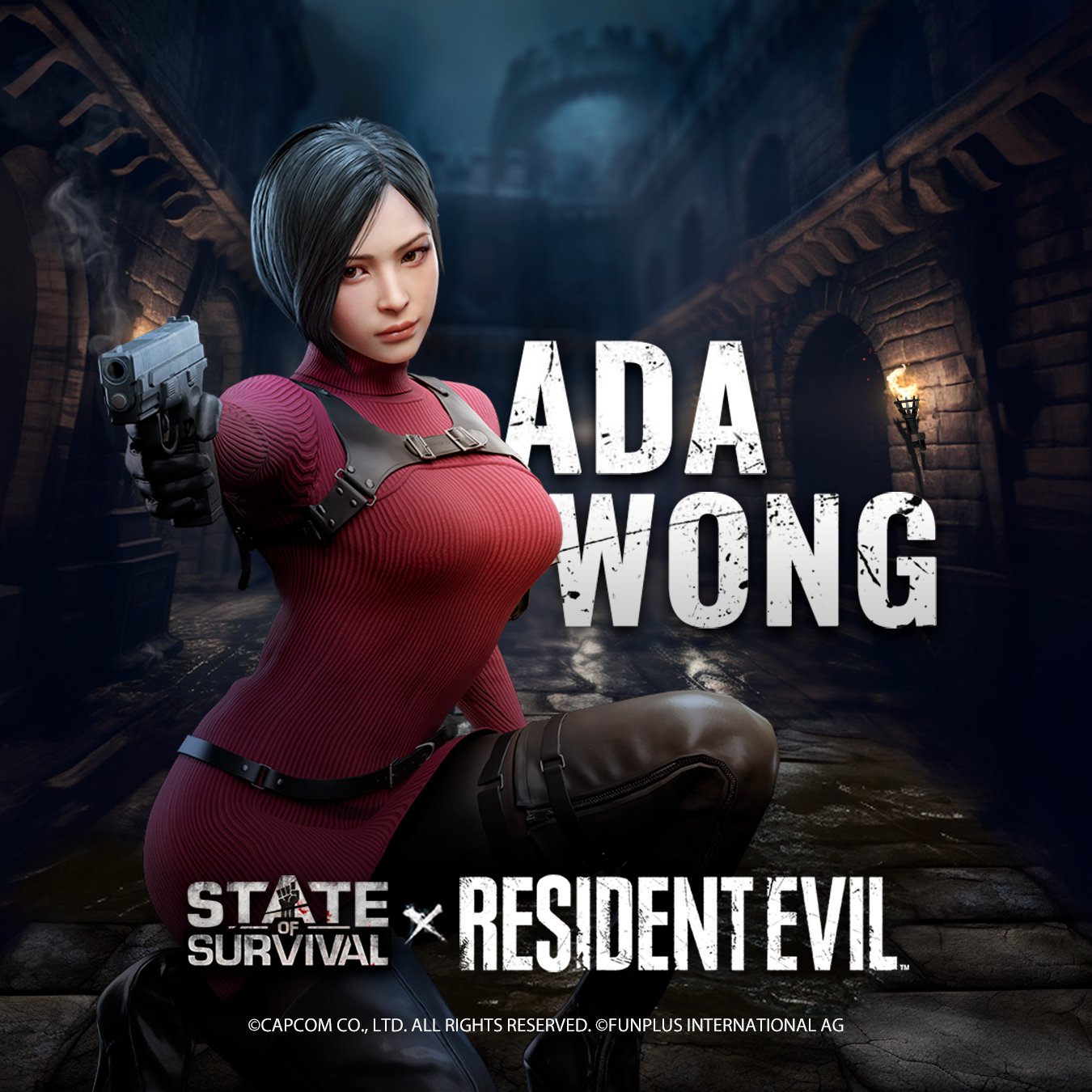 State of Survival Official on X: 🔥Hero Ada Wong From Resident Evil  Chiefs, it was quite obvious that Ada was a hard-core fighter, who fights  well with Hunters. She's a Resonate Hero