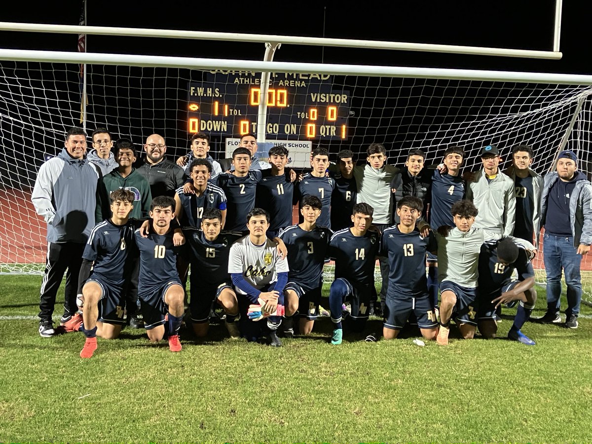 Congratulations to our Boys soccer team with their victory over Amphi 1-0. Go Cabs!