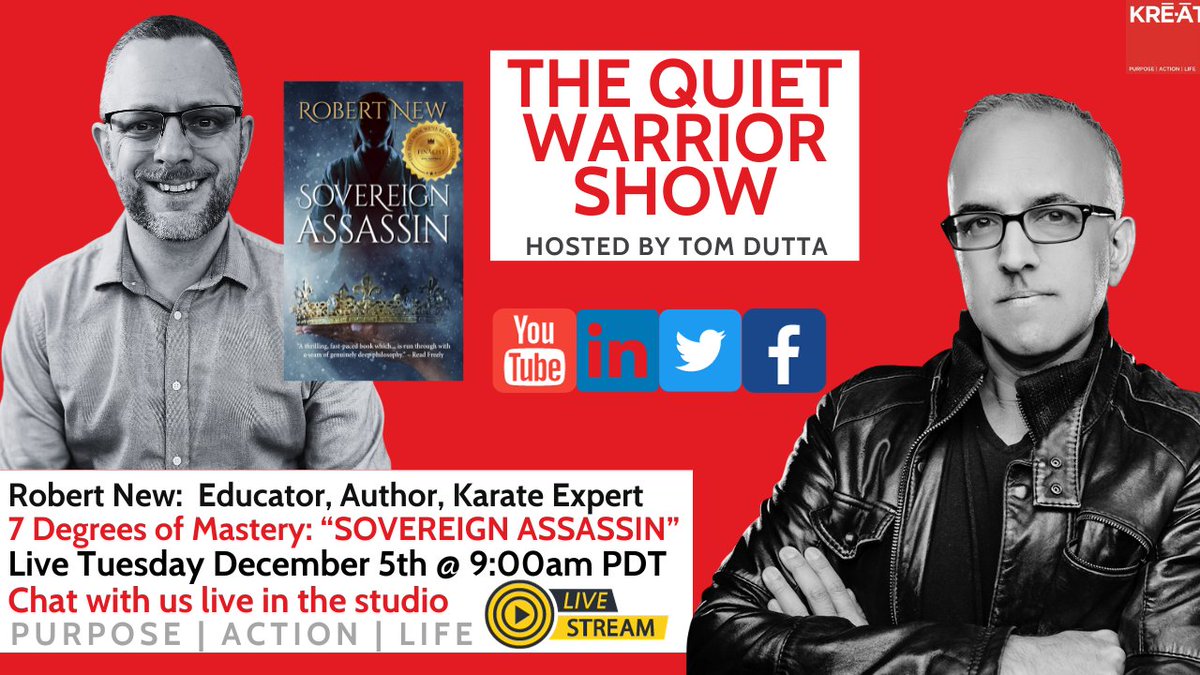 I'm excited to have two interviews coming out in the next 48 hours!
The first is at 4am Melbourne time tomorrow. It will be broadcast live on Youtube. If you can't catch it live, then please watch or listen to the podcast afterwards. I'll provide links when available. #interview