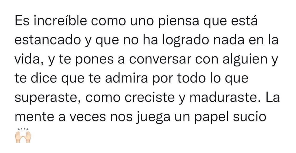 Quien controla su mente, controla su todo.