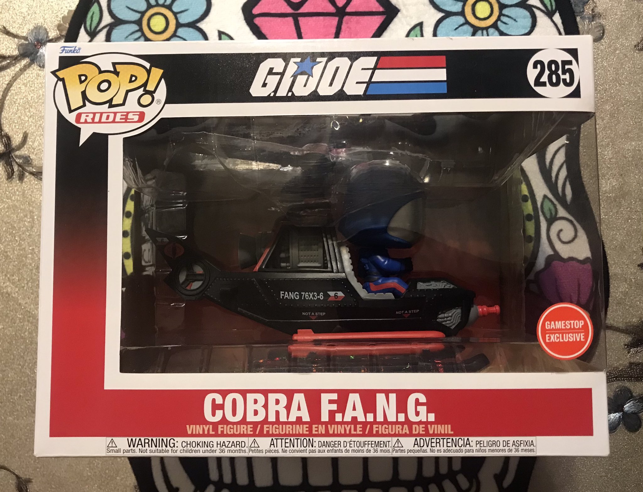 Funko POP! Rides: G.I. Joe Cobra F.A.N.G. Vinyl Figure GameStop Exclusive