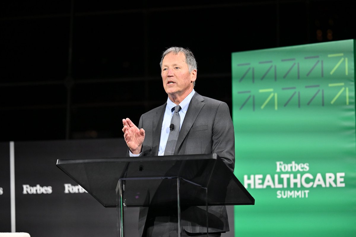 Proud to open the @Forbes Healthcare Summit. This event is one of my favorites because I learn so much - over the next days, by convening the top leaders, we’ll better understand how to harness cutting edge technology to deliver solutions for patients and providers. #ForbesHealth