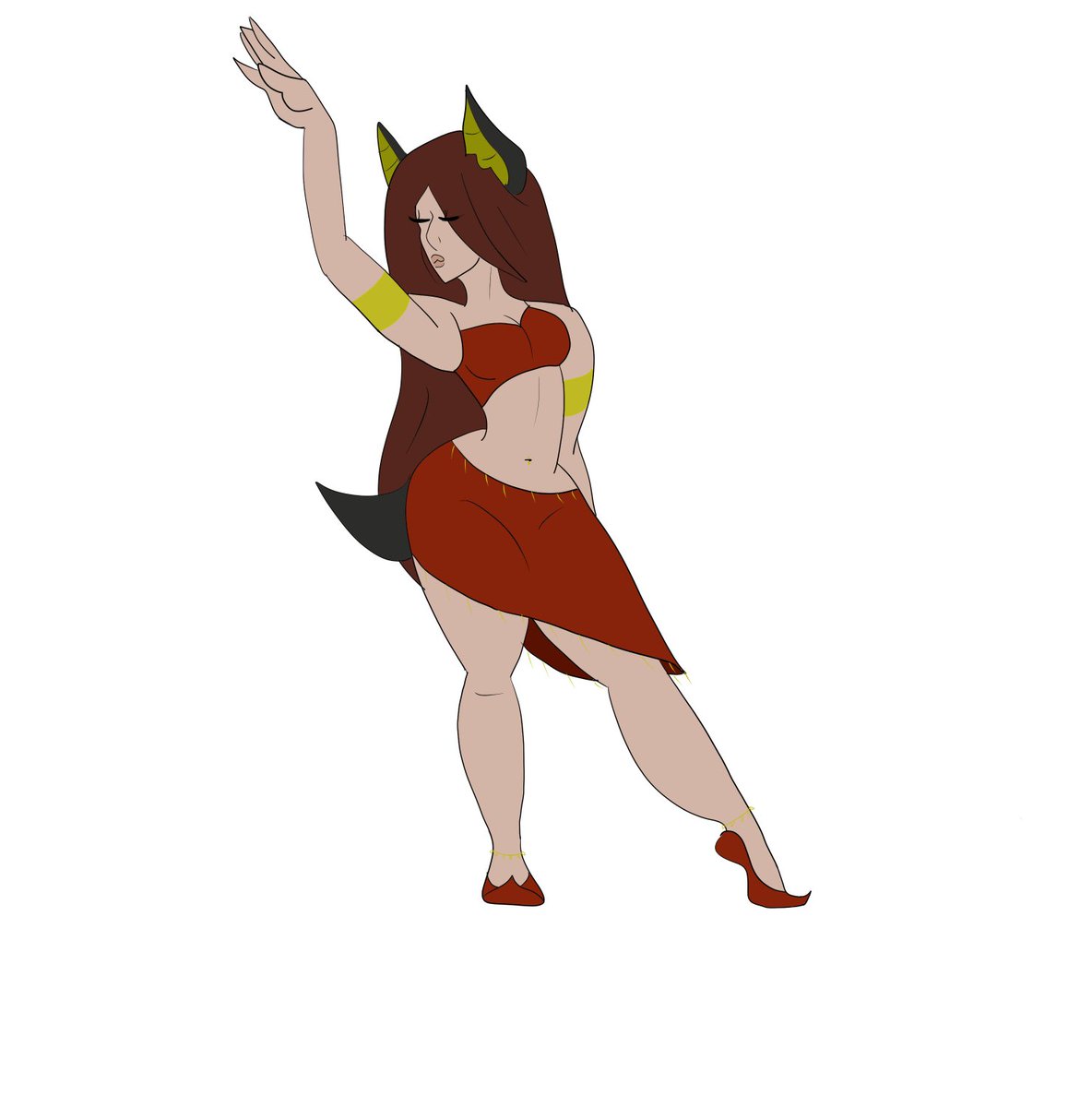 ekmwrites's tweet photo. My Adastra OC! She's part Jackal, part humanoid alien. No, that's not her actual body type, I was just messing around. I'll do a proper version later! #furry #furryart https://t.co/TjbRIDmqBy