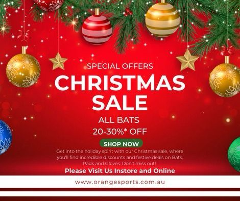 ORANGESPORTSAUS's tweet photo. Christmas Sale.
All bats 20 to 30% off
Available instore and Online
#MerryChristmas
#cricketaustralia
#bbl #bbl13 #bbl2023
#orangesportsaustralia
#liftyourcricket
#thickorangebats https://t.co/KeVUJ9CfJG