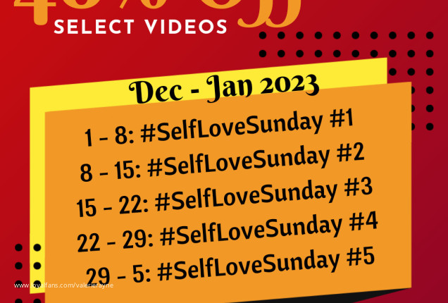 Dec - Jan 2023: Save on #SelfLoveSunday https://t.co/XX4NOfaNTD #realloyalfans https://t.co/A2hOCmg6<a href="/tag/selflovesunday"class="tags">#SelfLoveSunday</a><a href="/tag/realloyalfans"class="tags"><span>#realloyalfans</span></a>