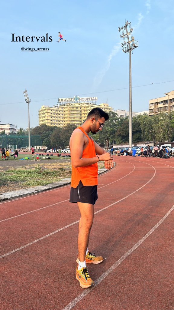 PiyushGada131's tweet image. Track Tuesday! #Intervals 🏃🏻‍♂️
