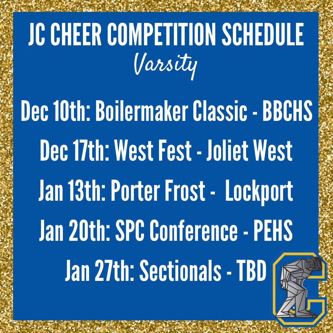 Joliet Central Cheer tweet media