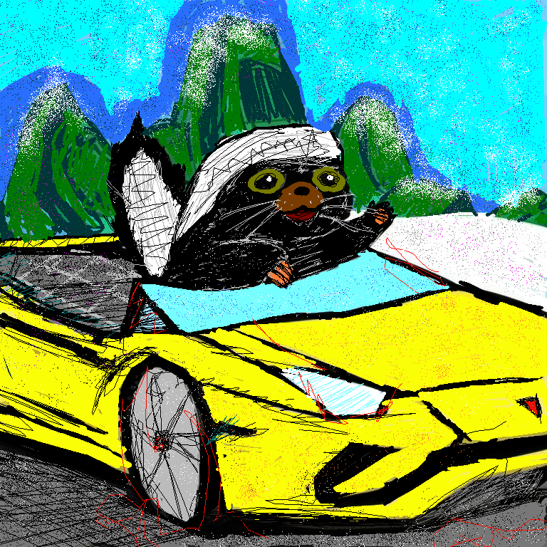 dumpst4r's tweet photo. Here a shitty pic of a honey badger in a Lambo

Yeahhhhhhhhh 

#idc #honeybadgerdontcare https://t.co/h2Ro7daKxn