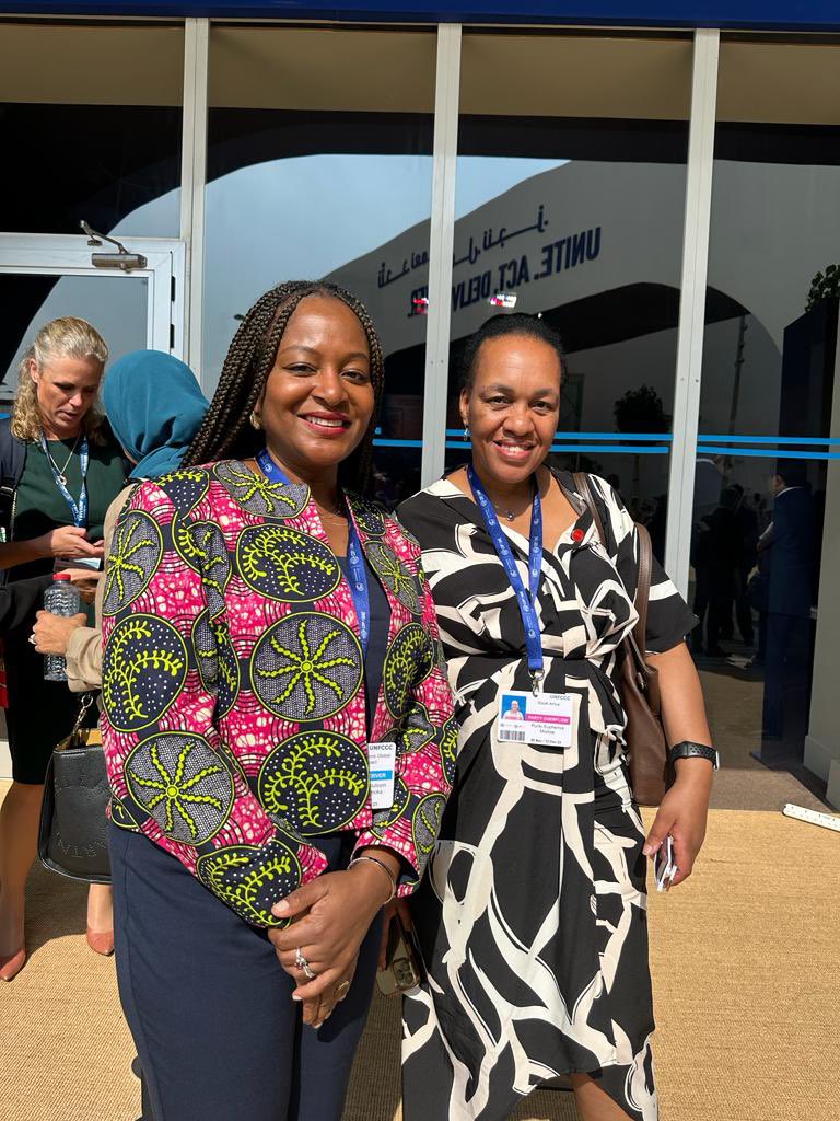 LewisTolulope's tweet photo. Great interaction with Africa Business Leaders Coalition (ABLC) CEOs and members at #COP28UAE during the #CaringForClimate event organized by the United Nations Global Compact in partnership with United Nations Environment Programme Finance Initiative (UNEP FI) and (UNFCCC) https://t.co/oIFUNmJwNl