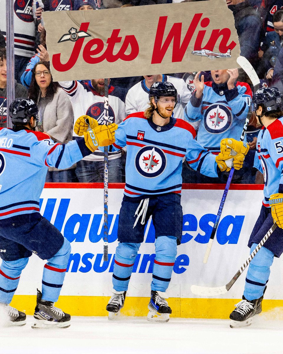 NHLJets's tweet image. UNDEFEATED IN THE FORTY-EIGHT ✈️