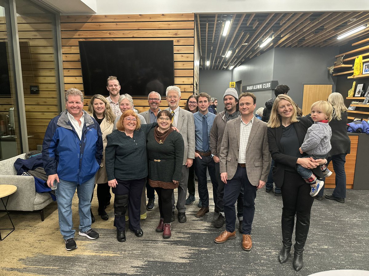 This body of faculty means so much to me. I’m so glad I could catch up with everyone while celebrating Kenton Bird’s retirement. He’s worked at <a href="/uidaho/">University of Idaho</a> for over 24 years and I couldn’t have a more admirable mentor to look up to. Congratulations and enjoy your retirement, Kenton!