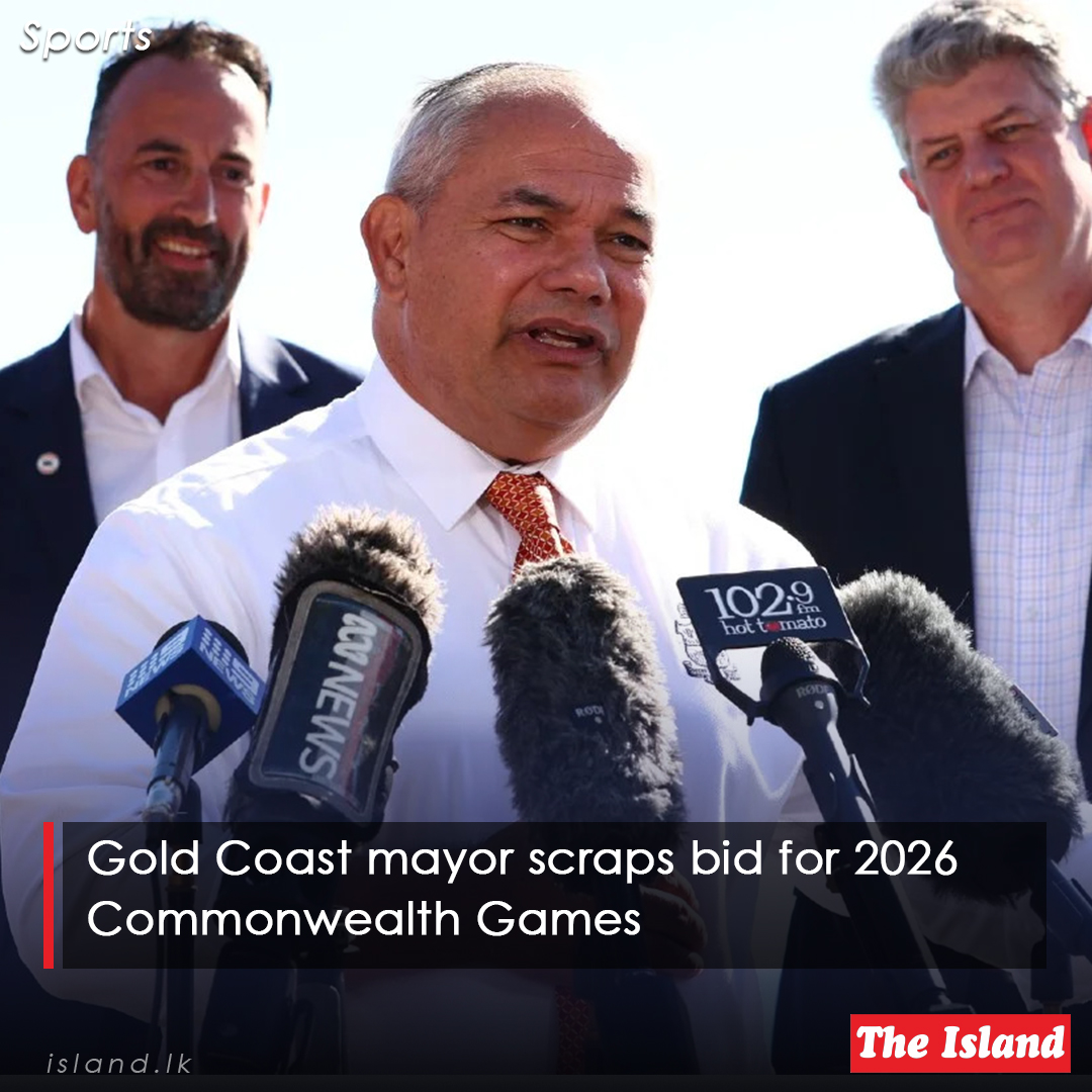 bitly.ws/34tpF

Gold Coast mayor scraps bid for 2026 Commonwealth Games

#TheIsland #TheIslandnewspaper #tomtate #2026commonwealthgames