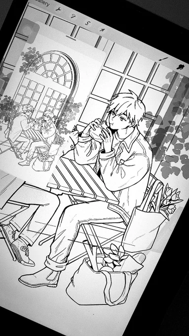 lineart 👉 rendering