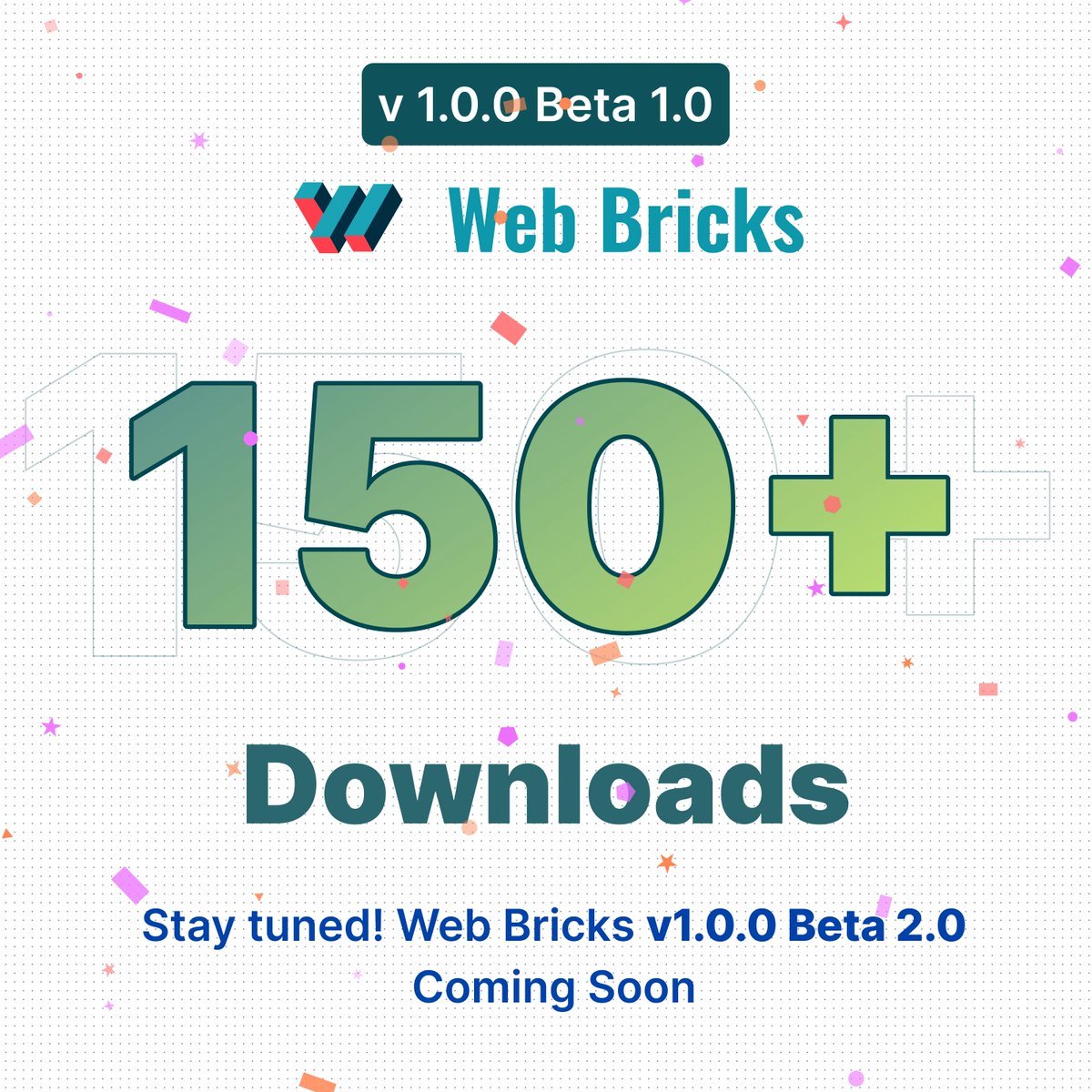 nahian28's tweet photo. We're thrilled 😁 and so grateful 🙏 that our beta version of the Web Bricks Add-ons has reached over 150+ downloads 🎉!

🎯 Download and try it for free 👉 https://t.co/JXN5z3HLVq

#webbricks #wordpress #wordpresswebsite #elementor #gutenberg #webdesign #webdevlopment https://t.co/kFEUlIoSCO