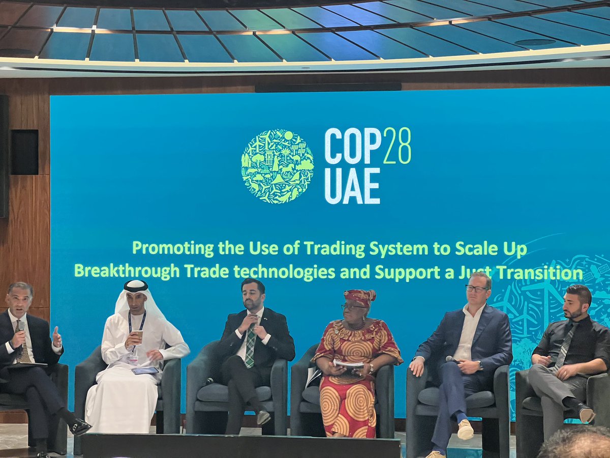 At COP28 In Dubai discussing the use of trading systems to scale breakthrough technologies and support a just transition. Breakthrough technologies are still needed to accelerate the transition to net zero. We need to invest more in research and development. Let’s get ahead of…