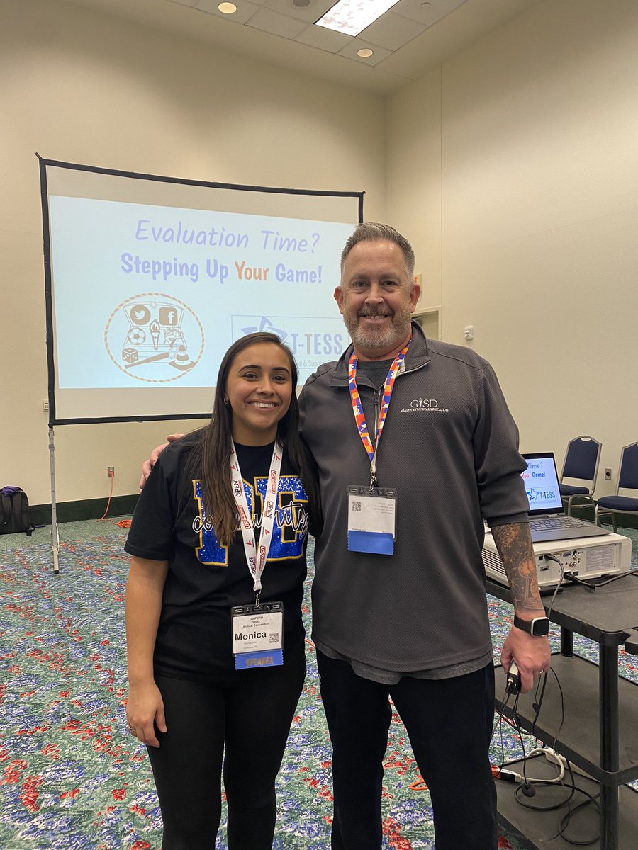 CoachOrite's tweet photo. It was a great experience presenting at the 100th @TexAHPERD with @OfficiallyJohnB. Thanks to everyone who showed up to our session, hopefully you left with some useful tools to help with your next evaluation! https://t.co/OZCr1NF6ma